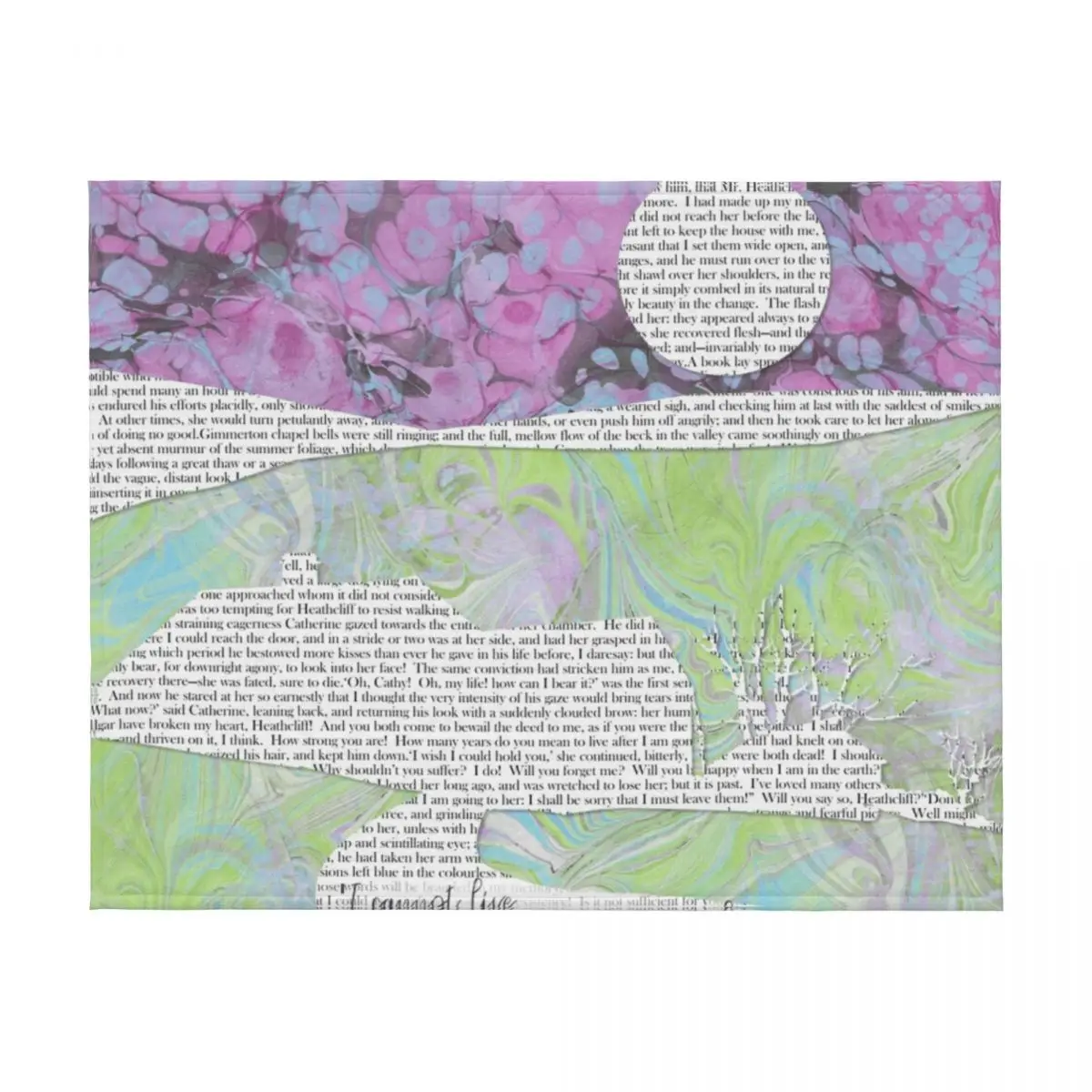 Грозовые высоты, я не могу жить без моей души, одеяло для волос, тонкие движущиеся одеяла на заказ