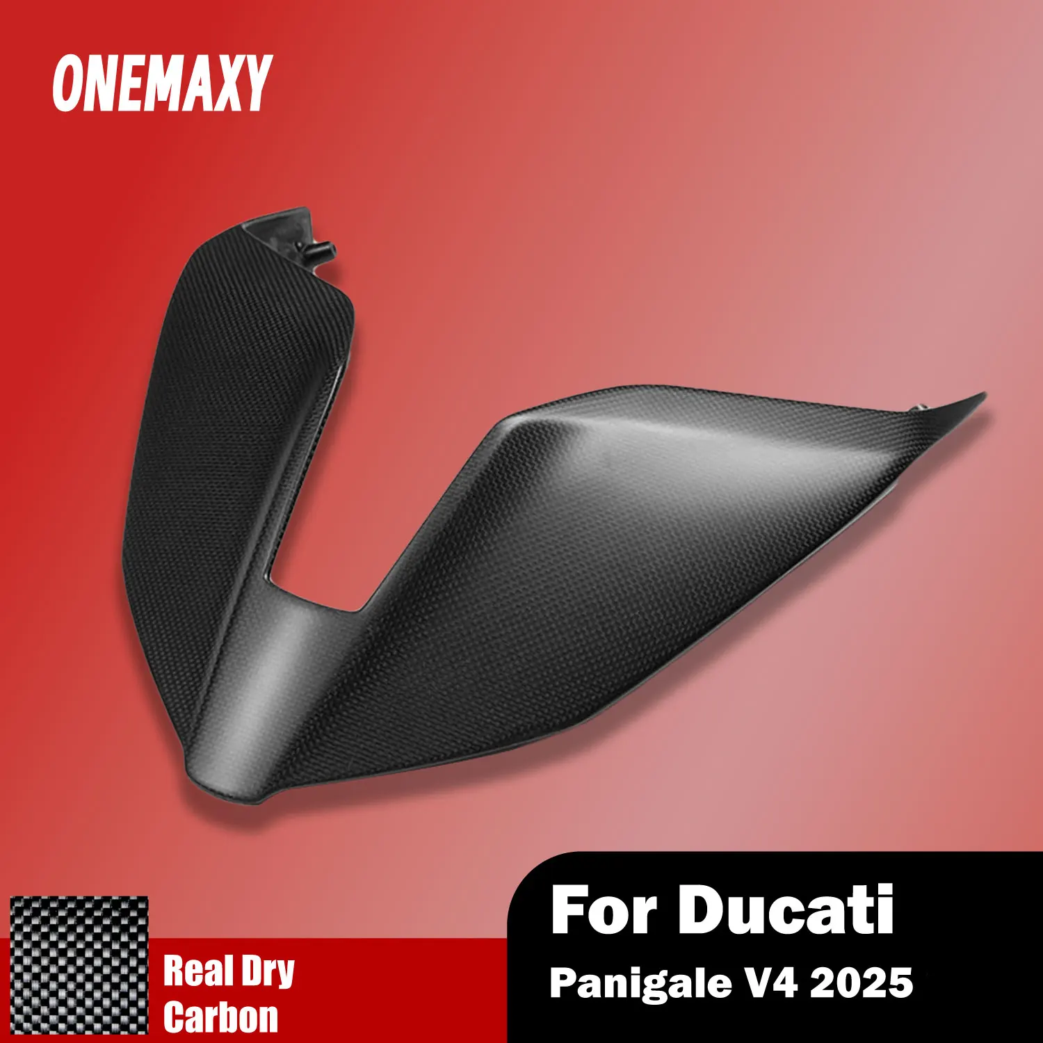 For DUCATI 2025-2026 Panigale V4 Carbon Fiber Single Seat Tail Guard (Part Number 96981941AA)