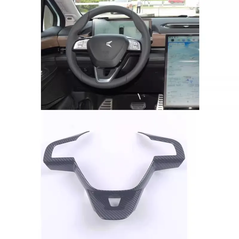 

For XPENG P5 Carbon Fiber Interior Trim Kit - Center Console/AC Vent/Window Switch Panel Covers (2021-2022 Models)