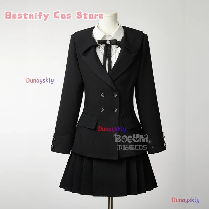 أزياء كوسبلاي لوف آند ديب سبيس البطلة كوسبفريه زي شعر مستعار حلم مقدمة جيراي كي موحدة تنورة أقراط Abysswalker حفلة الهالوين