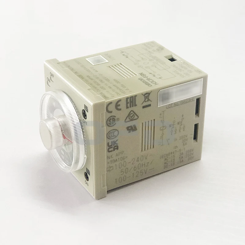 H3CR-F8N Timer 100-240VAC/100-125VDC H3CR Series DIN Rail Solid State Timer Relay H3CR-F8N for Omron