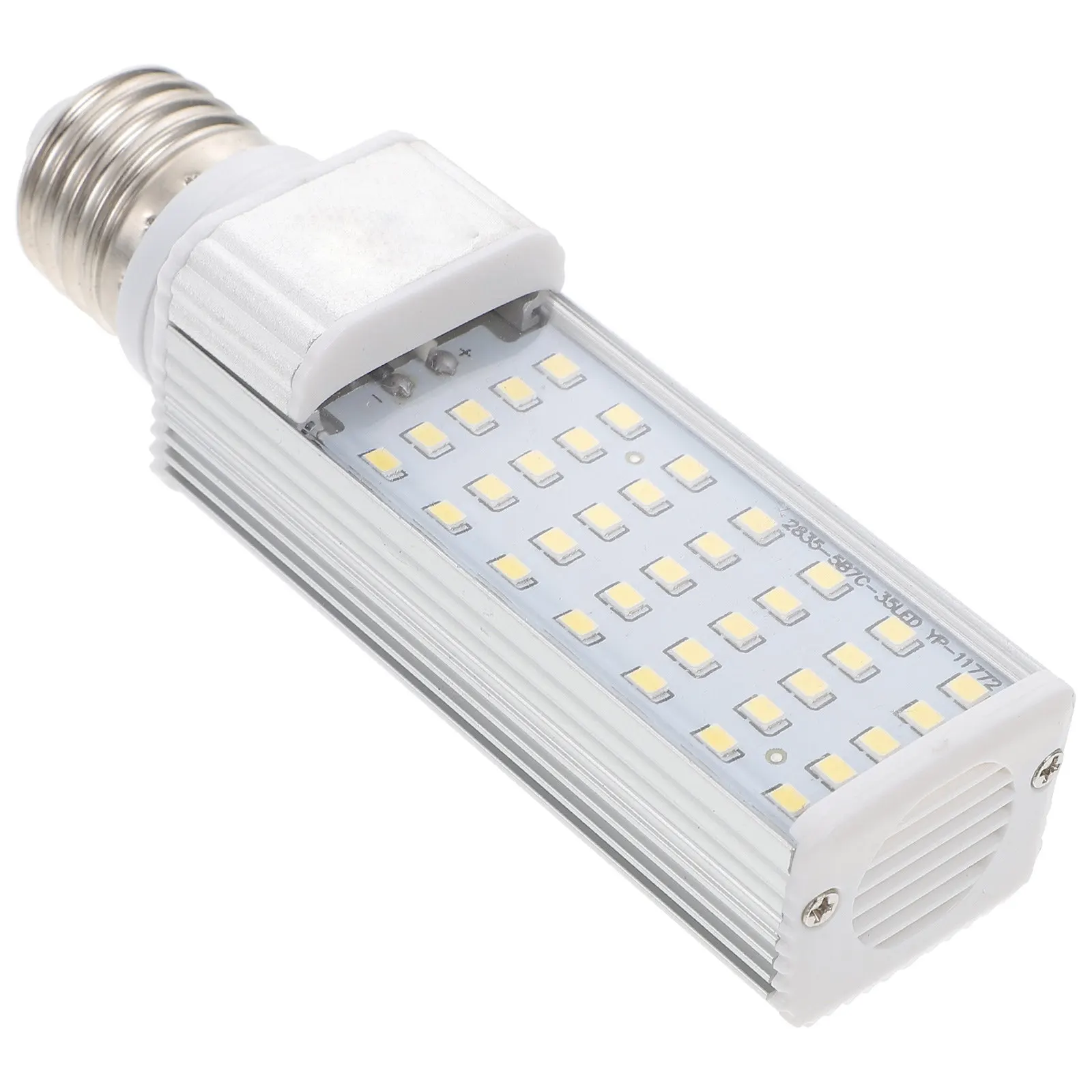 7W E27 LED Corn Light for Aquarium, Fish Tank, Coral & Plant Growth – Bright White Spiral Lamp