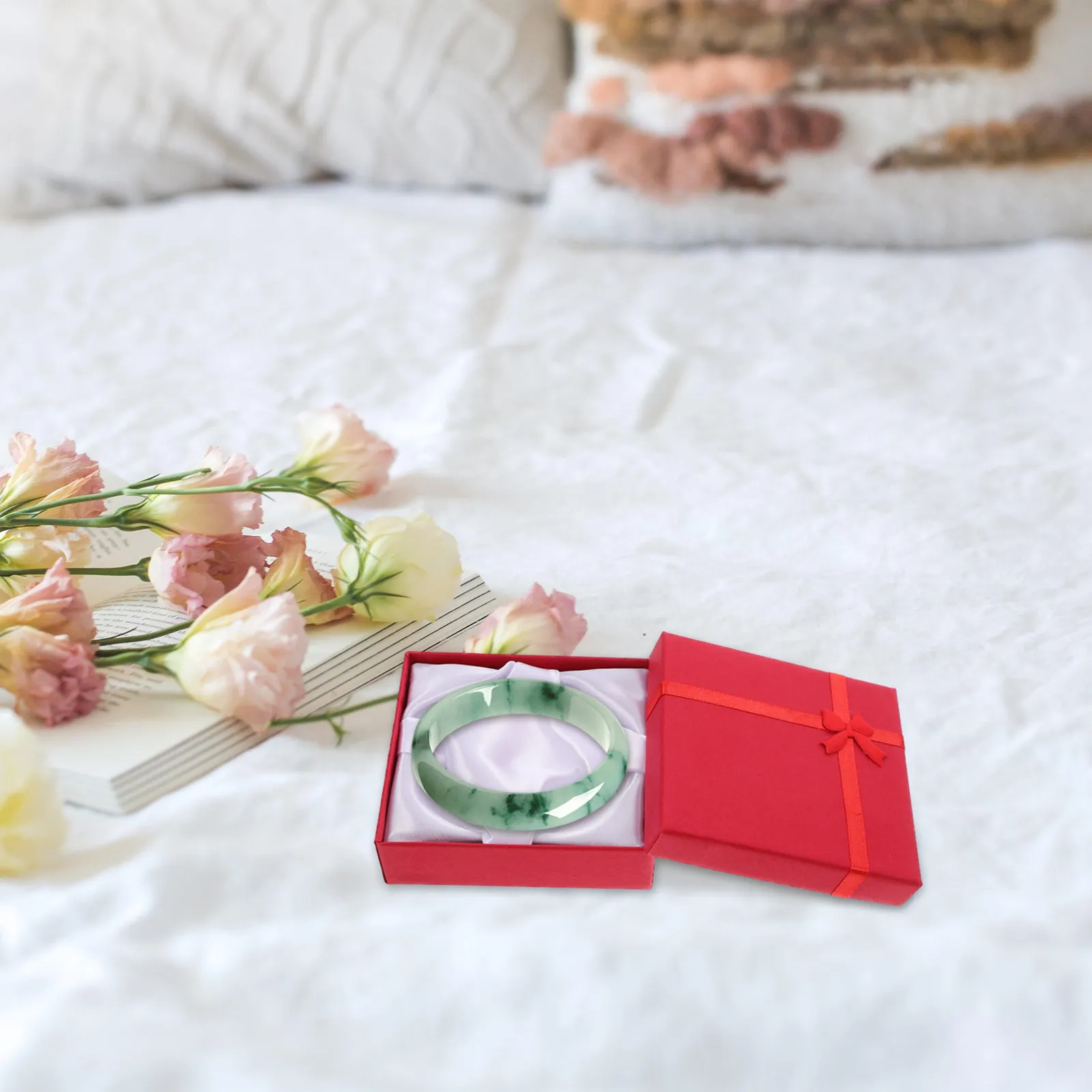 

Набор из 8 штук: Коробки для хранения украшений в ретро-стиле, прочные футляры для браслетов и часов, компактные, экономящие место, подарочные упаковочные коробки, коробки для хранения подарков