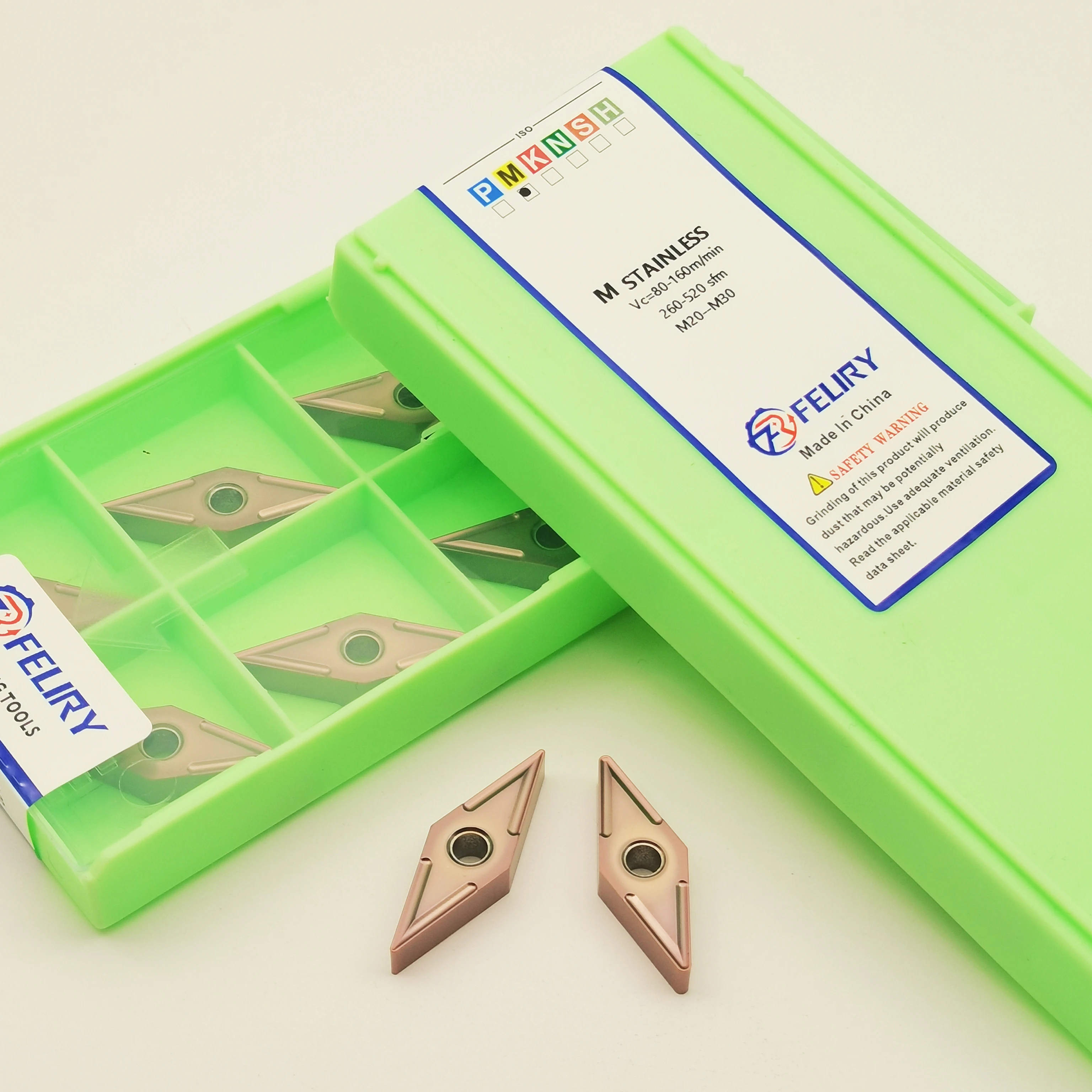 

VNMG160404 VNMG160408-MS LF6118 high-quality cemented carbide cutting tools are suitable for processing stainless steel VNMG