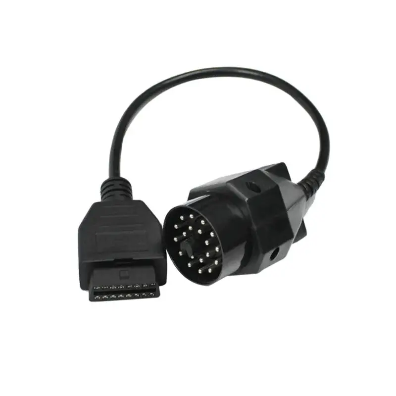 Conecte o cabo para BMW 20Pin para 16Pin, OBD2 Linha de conexão, Automotive Diagnostic Line, Terminal Line, 20Pin