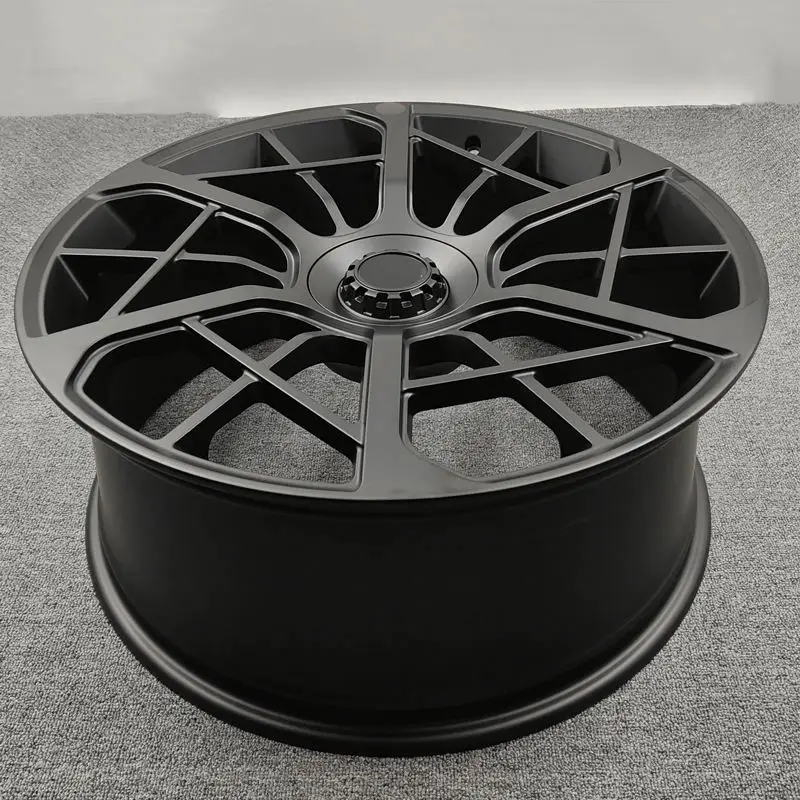 18 19 20 21 22 Inch 6061-T6 Black Forged Alloy Universal Passenger Car Wheels