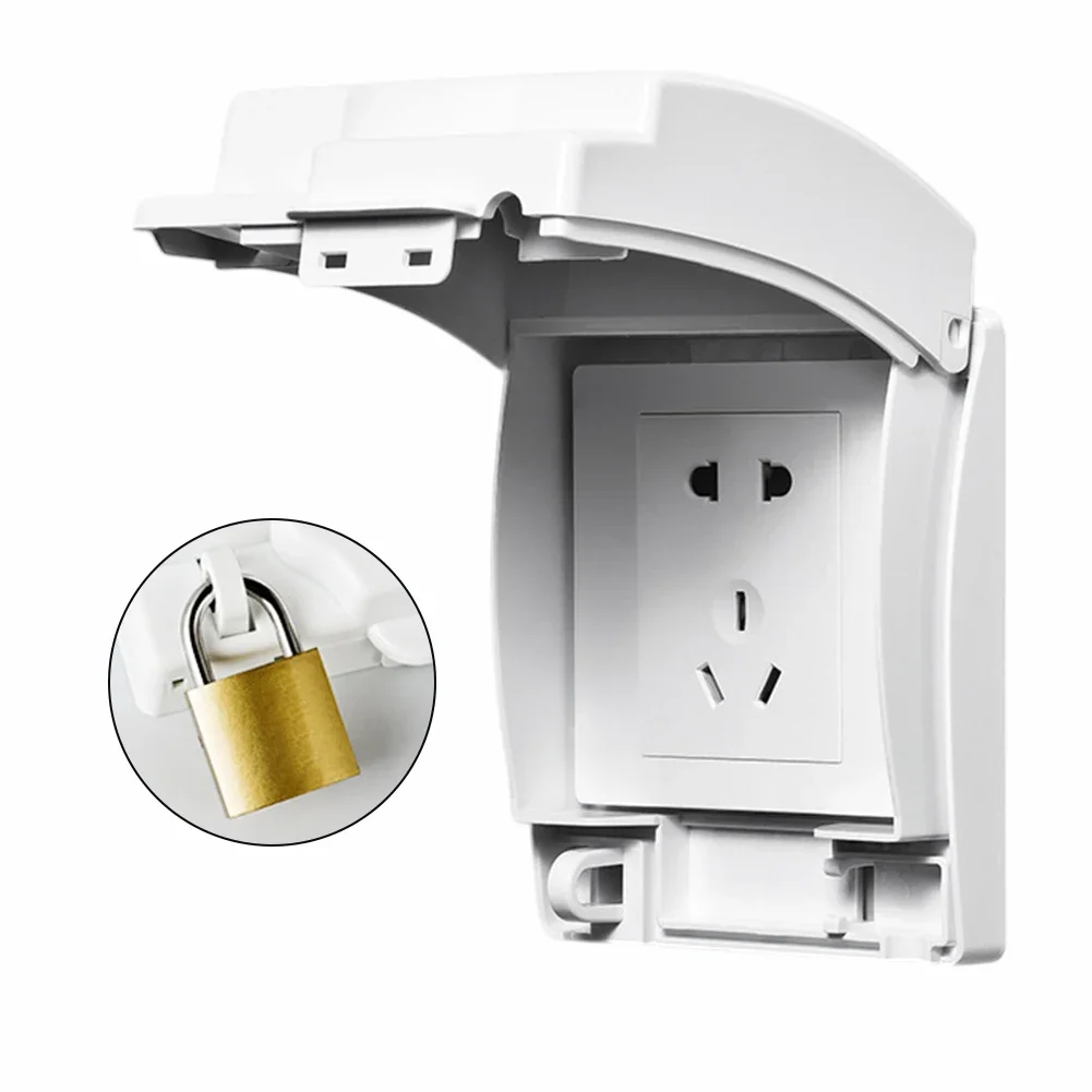 

Childproof Design Electrical Lock Box Robust Protection For Kitchens Bathrooms Convenient Access Locking Mechanism