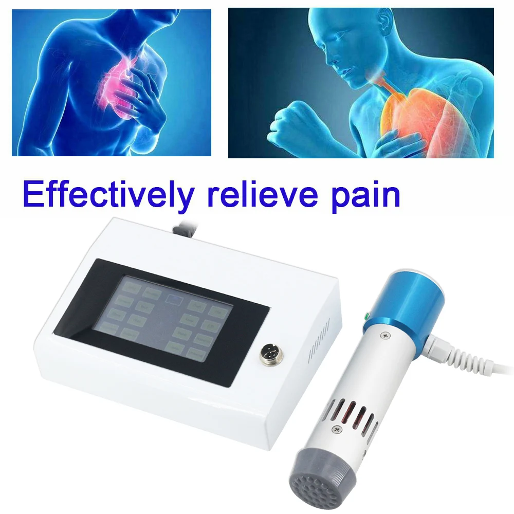 300MJ Shockwave Therapy Machine With 10 Heads Pain Relief Deep Body Massage ED Treatment Easy Operation Tibial Edge Syndrome