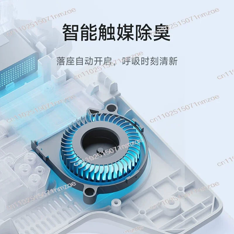 

Smart Heated Toilet Seat - Waterproof Antibacterial Electric Bidet Toilet Cover with Remote Control (2nd Gen)