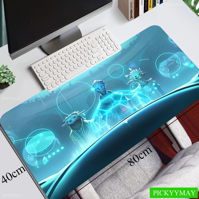 

STELLARIS Table Carpet Personalized Fabric Mouse Pad Office Desk Pad Gamer Mouse Mat Big Mausepad Keyboard Mat For Computer