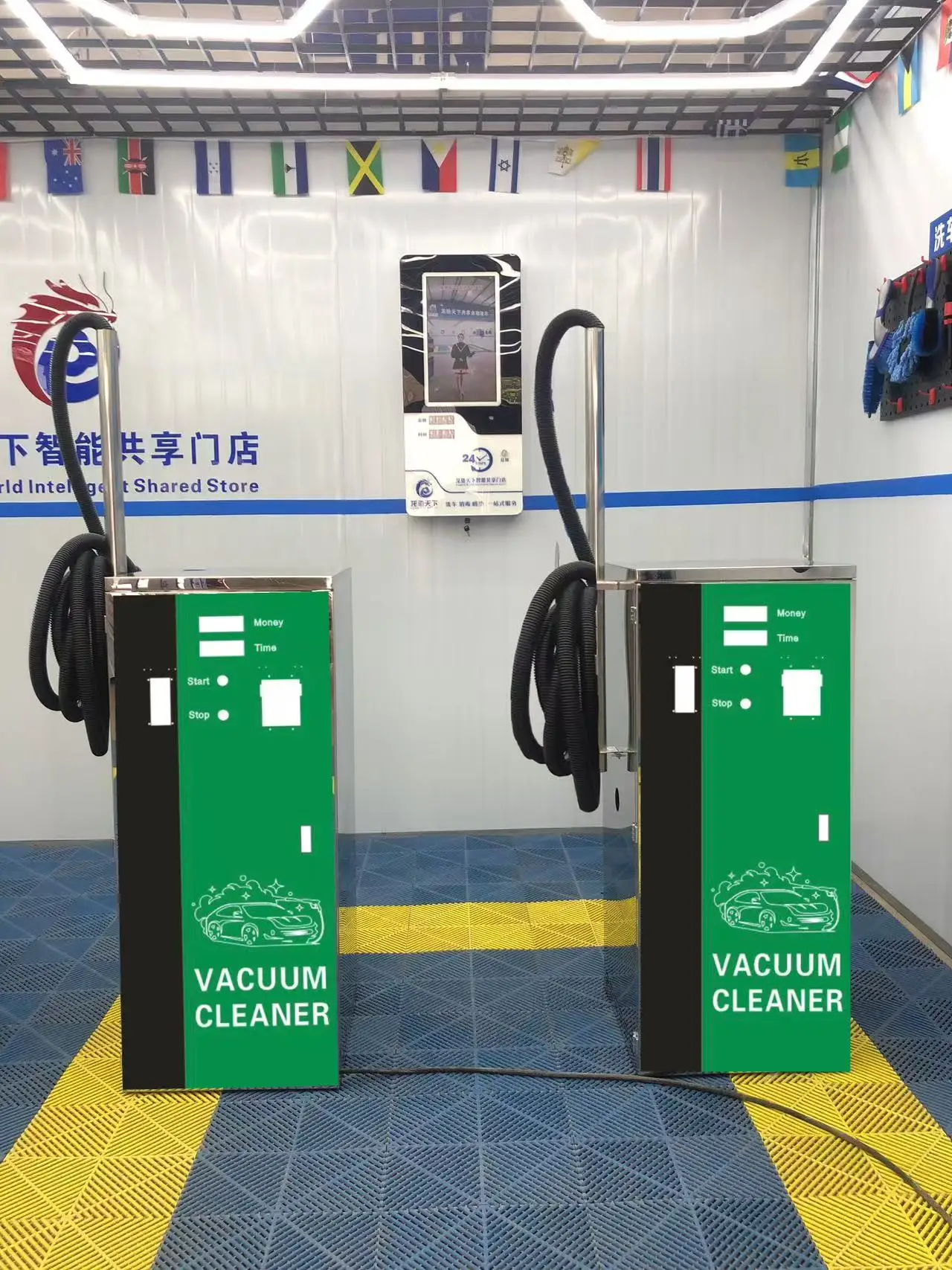 Intelligent Unmanned Operation Self Service Vacuum Cleaner Professional Car Vacuum Cleaner Supports Various Currencies Languages
