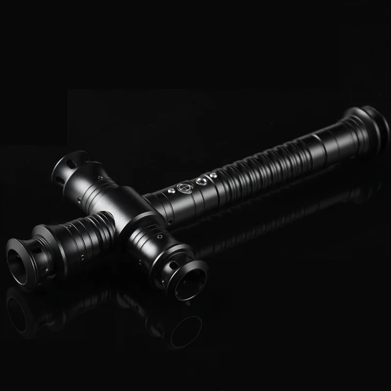 78-92cm Metal Crossguard Lightsaber Pixel Color Changing APP Control Laser Sword Luminous Toy Cosplay Prop Gift For Adults