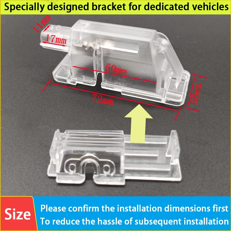 For Nissan Teana Sylphy Qashqai X-TRAIL e-POWER Renault Megane Vehicle Camera AHD720 HD 1080P Night Vision Backup Reverse Camera