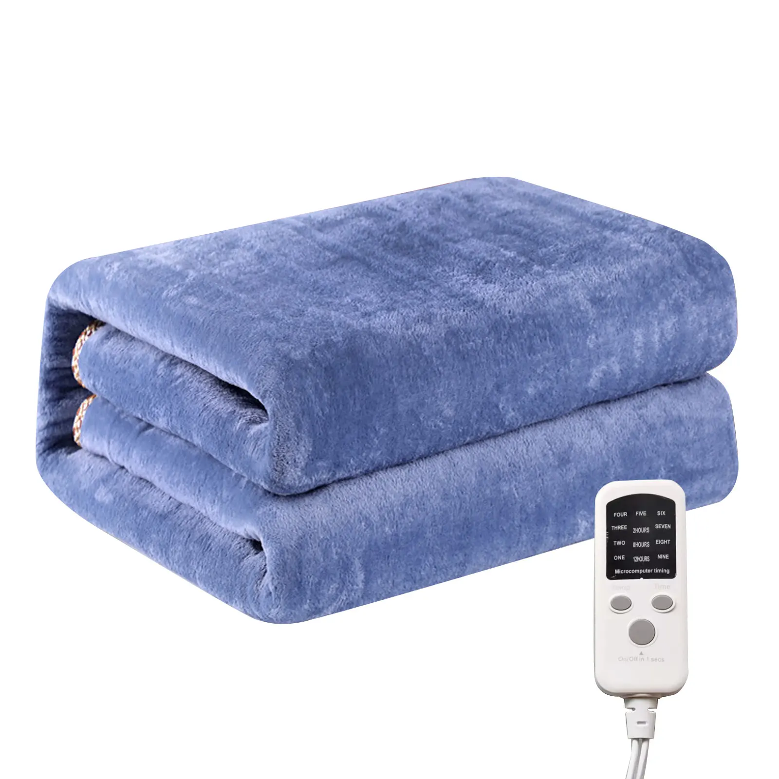 

Electric Blanket 220V Thicker Heater Heated Flannel Blanket Mattress Thermostat Electric Heating Winter Body Warmer 150x80cm