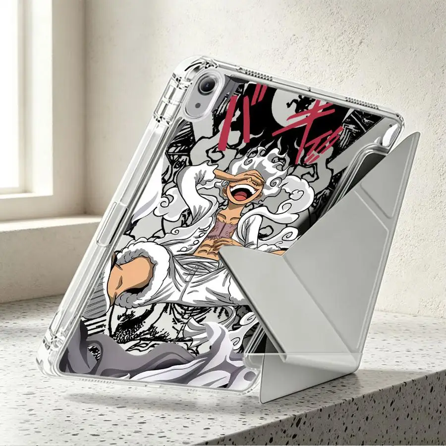 Etui na tablet Ones P-Pieces Luffys do iPad 11. generacji Mini 7 6 5 Air 8 M2 M3 3 12. generacji 10. generacji 9. generacji Pro 13 2025 2026 z przegródką na rysik — zdjęcie produktu 3