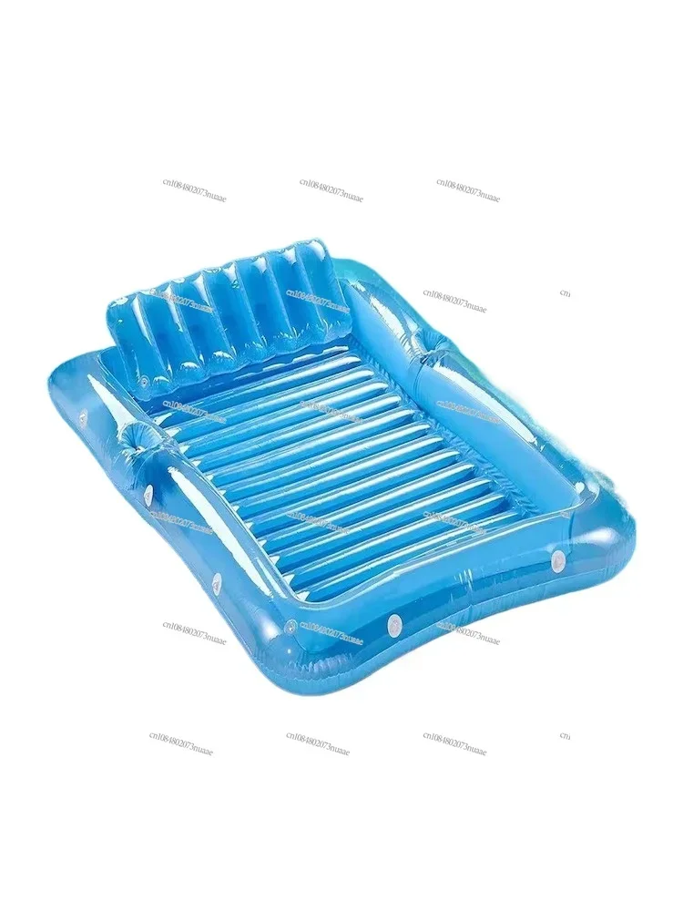 

Internet Celebrity Water Toys Inflatable Water Bed Loungers, Floating Bed Seats, Pool Rafting Summer Party Floating Row