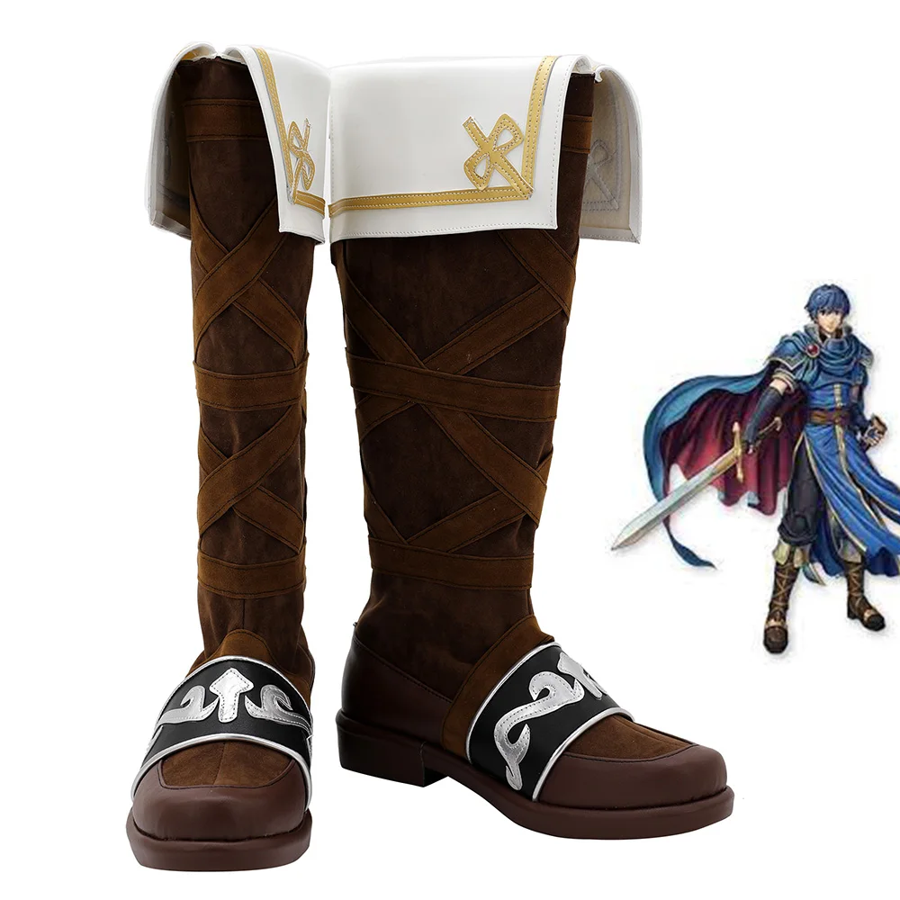 

Fire Emblem Marth Shoes Cosplay Men Boots