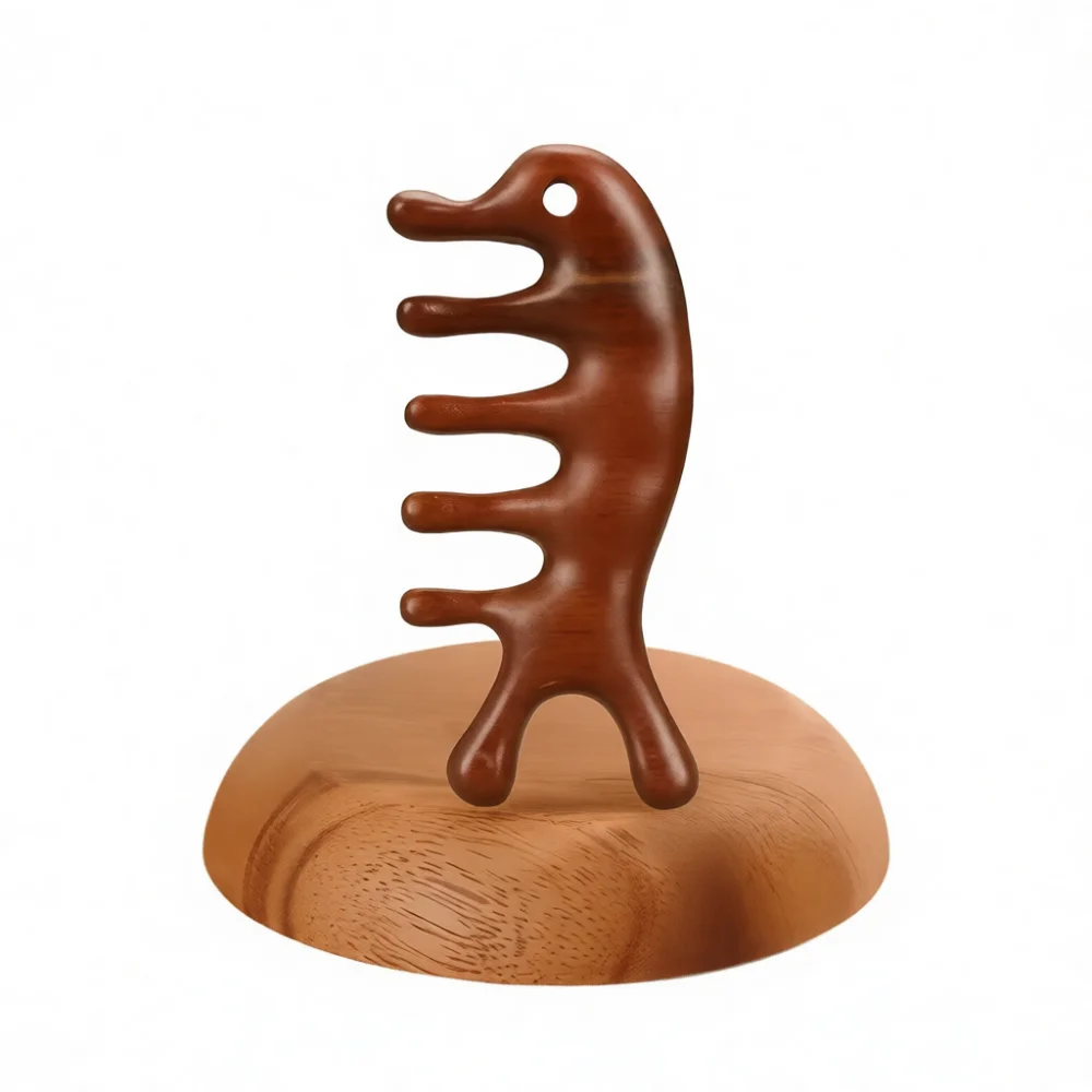 Multipurpose Head Scalp Massage Comb Facial Gua Sha Scraping Tool Manual Meridian Relaxation Accessory Body Care Gear
