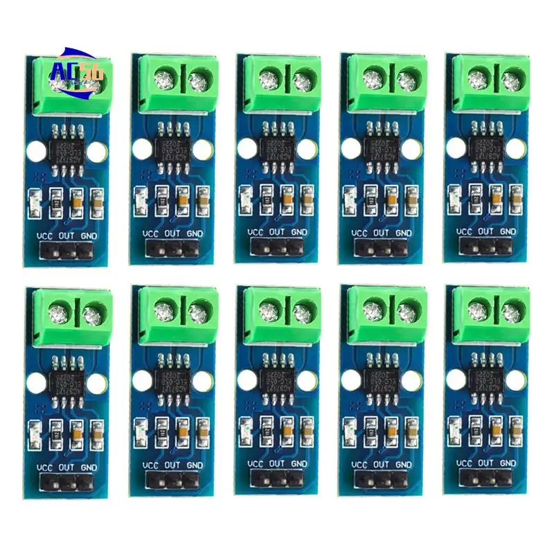 

AC56-5A Range Current Sensor Board Power Sensor Board ACS712 Module Power Sensor Board