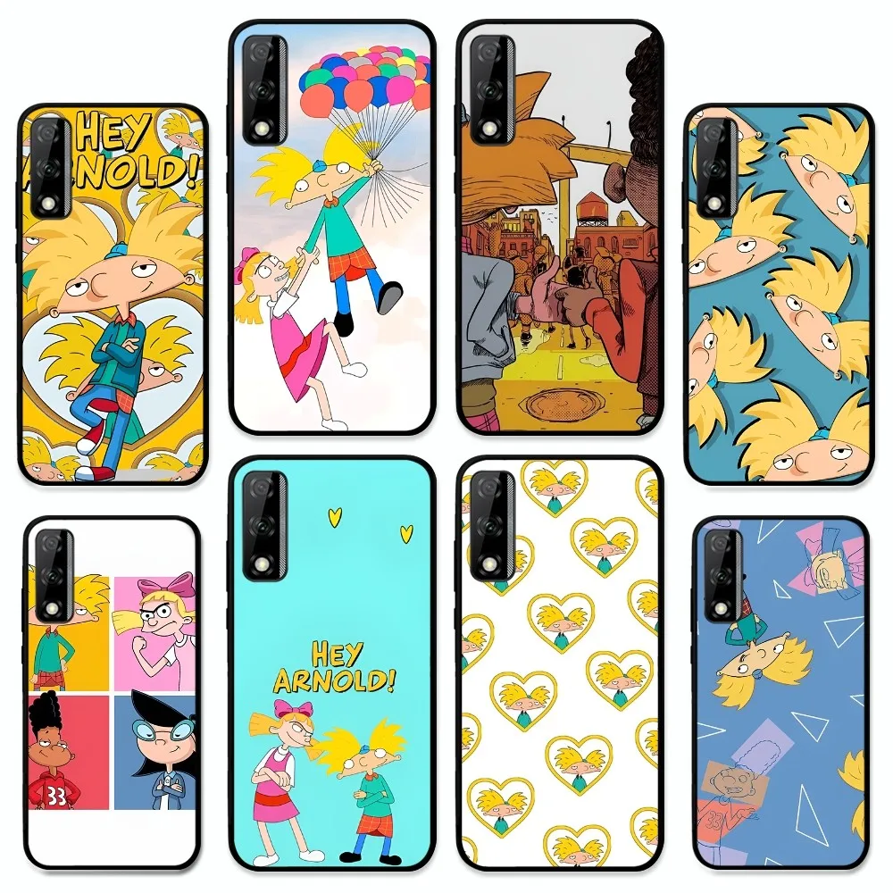 HEY ARNOLD Phone Case For Huawei Y9 6 7 5 Prime Enjoy 7s 7 8 Plus 7a 9e 9plus 8E Lite Psmart Shell