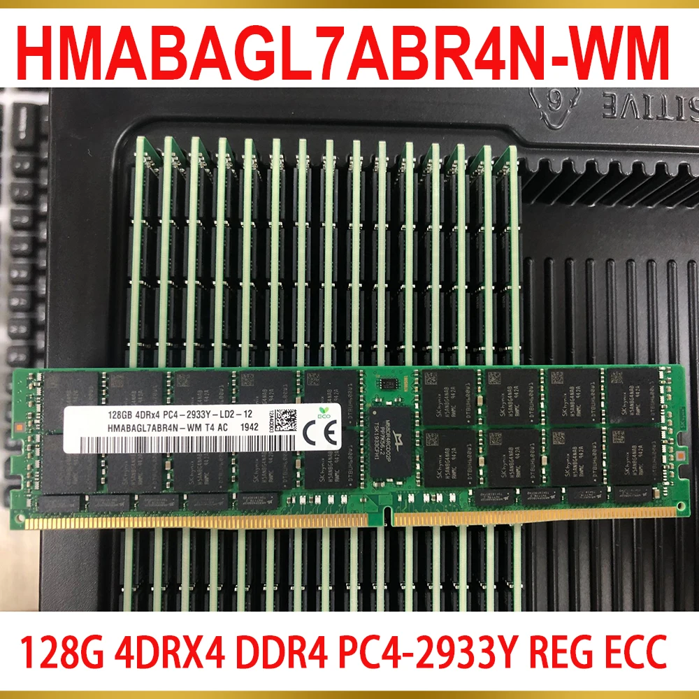 

1 Pcs 128GB 128G 4DRX4 DDR4 PC4-2933Y REG ECC LRDIMM RAM For SK Hynix Memory HMABAGL7ABR4N-WM