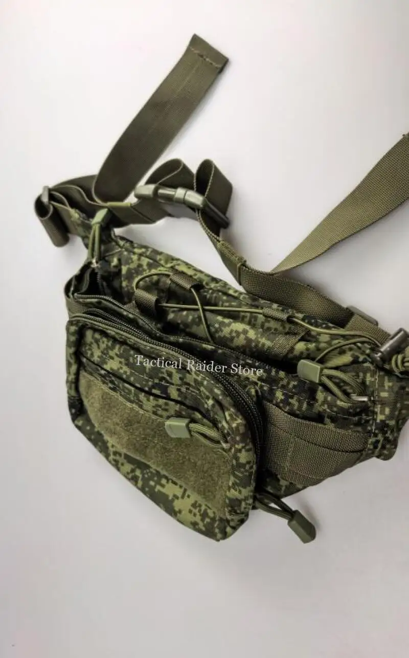 Riñonera táctica MOLLE impermeable – Pequeña para ciclismo y camping - imagen 5