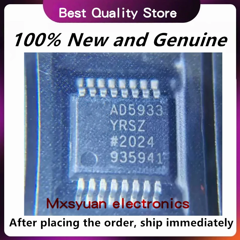 2PCS~20PCS/LOT Original AD5933YRSZ AD5933YRSZ-REEL7 AD5933 SSOP16 100% New and Genuine