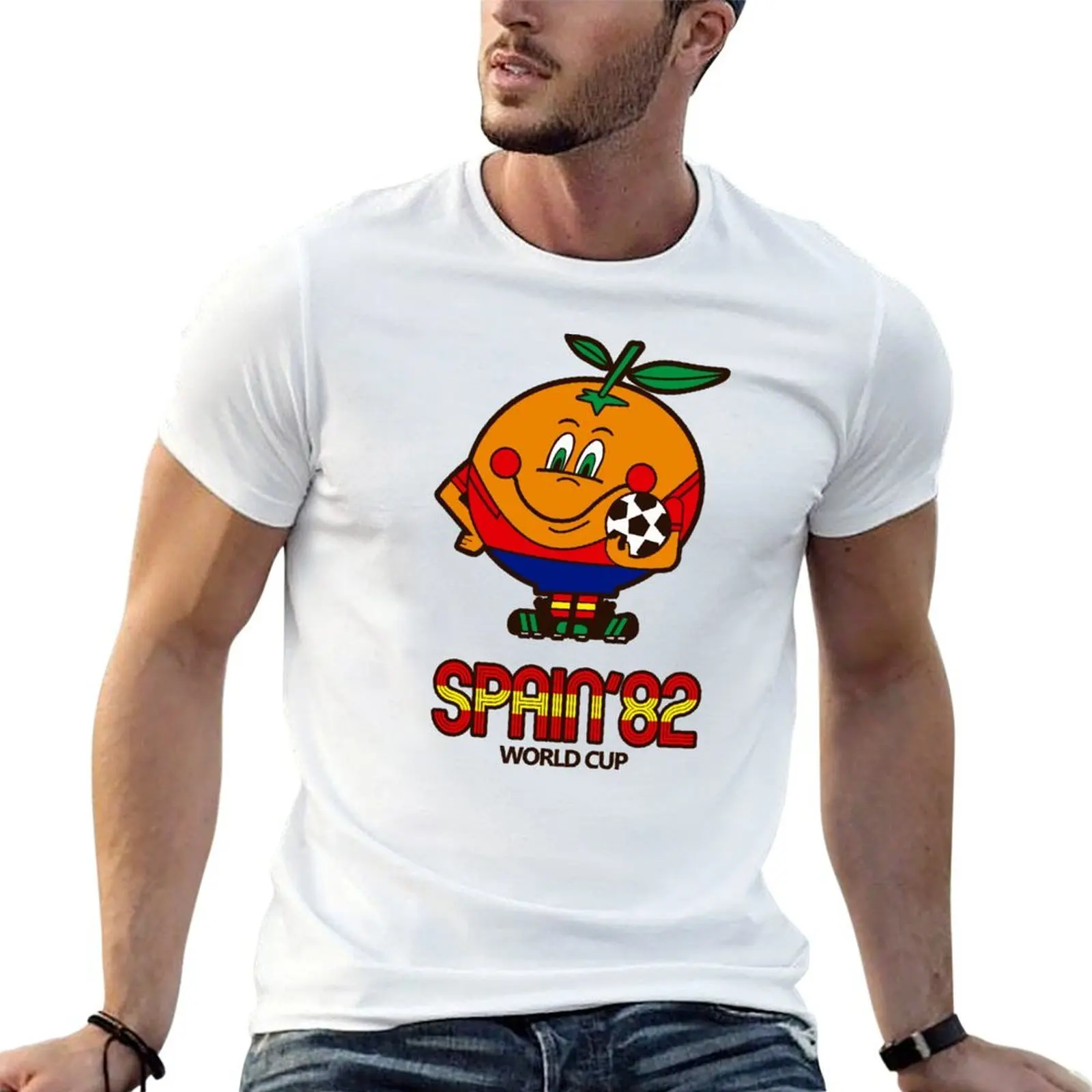 

Spain 82 T-Shirt t shirt custom print man t shirts for men casual T-Shirt