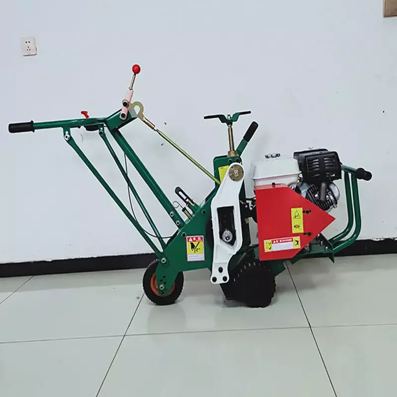 Self Propelled Golf Grass Cutting Machines Industrial Turf Sod Cutter Automatic   Driven Reel Mower Machine
