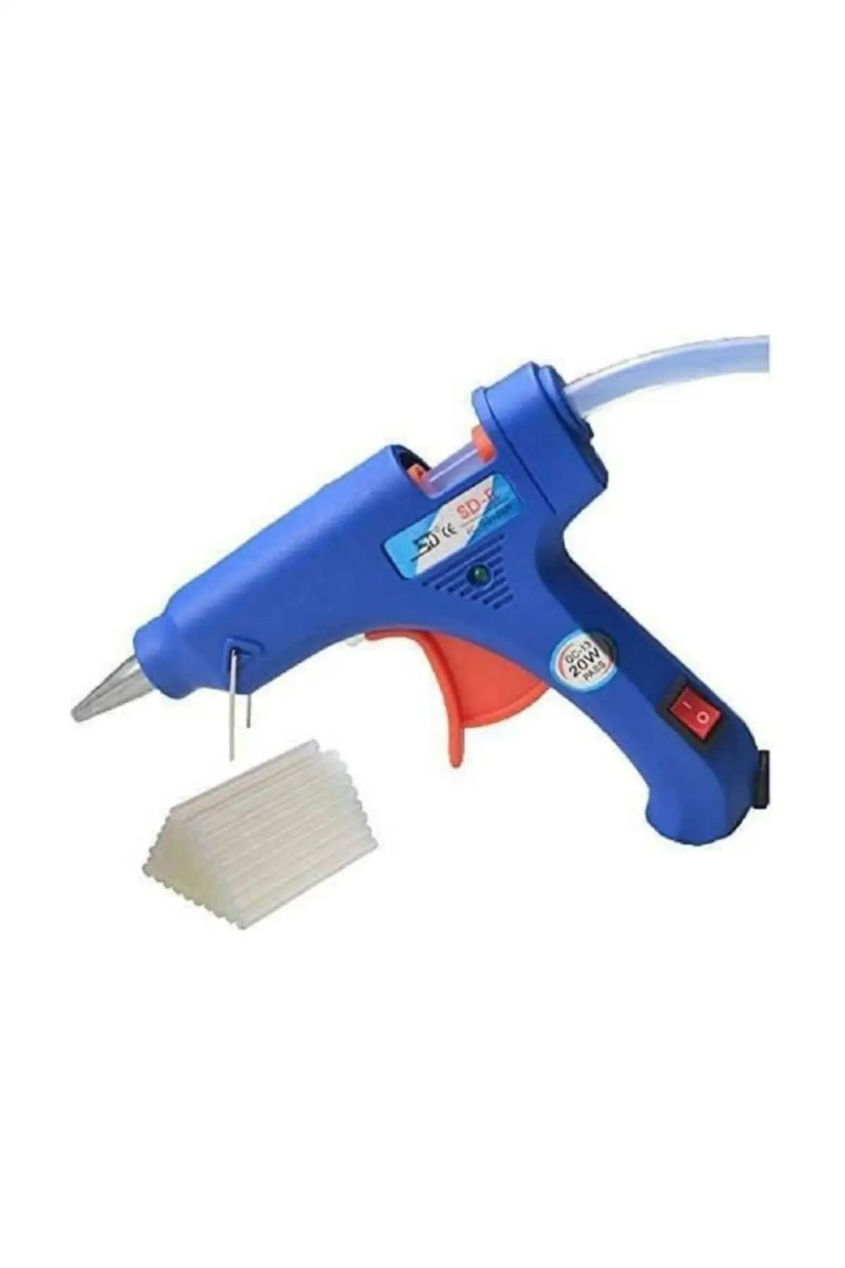 Sega 20 Watt Hot Silicone Wax Gun + 10 Silikon Gift