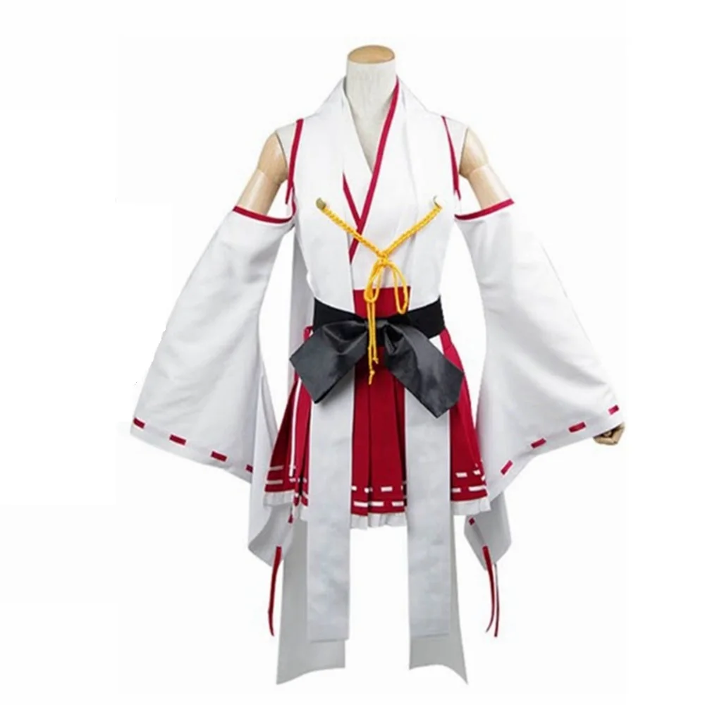 

Unisex Anime Cos Haruna Cotton Daily Kimono Uniform Cosplay Costumes Sets