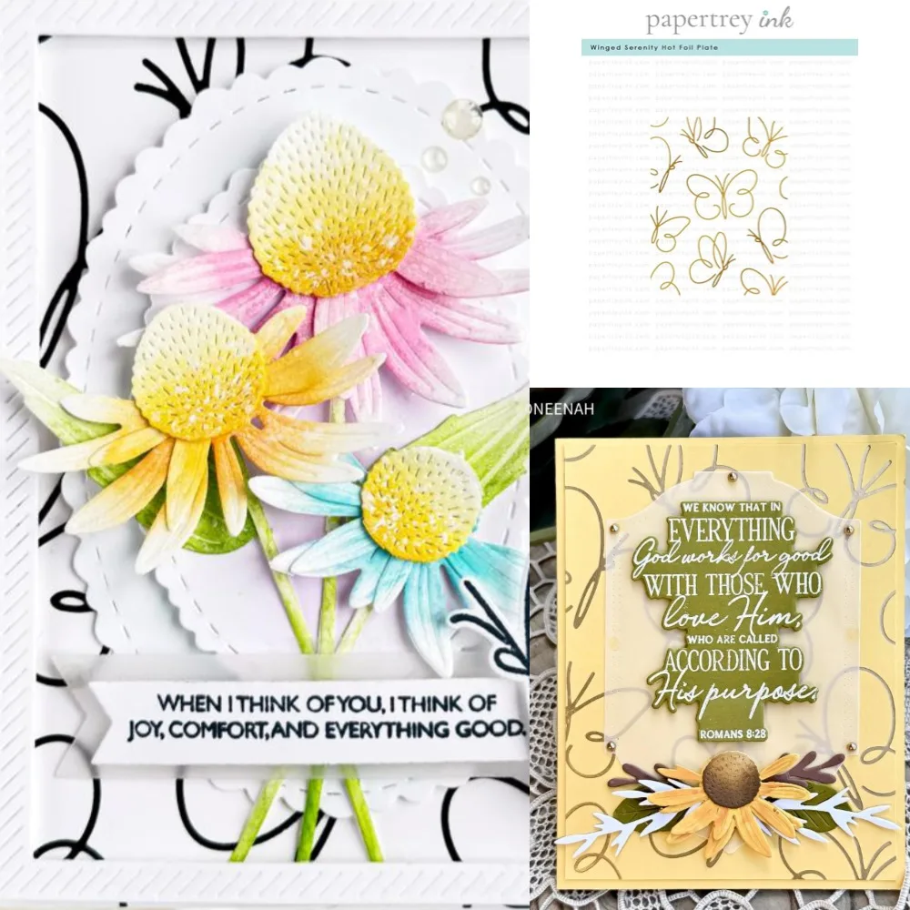 

Winged Serenity, горячая фольга, пластина, новинка 2025, штампы, украшение для скрапбукинга, дневника, трафарет, тиснение, шаблон, сделай сам, поздравительная открытка, ручная работа