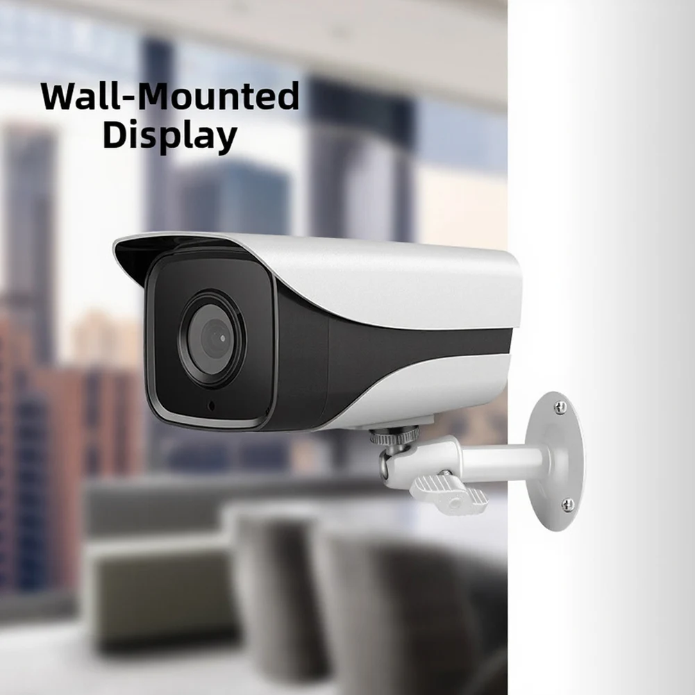 2pcs Adjustable Mounting Bracket for Security Cameras Compatible with Indoor Outdoor Surveillance Systems Iron Frame