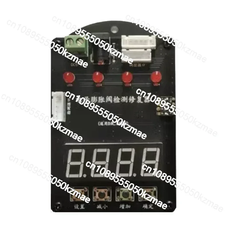 Probador electrónico del detector de la válvula de expansión, herramienta de reparación de la válvula de CA de 12V/24V para el sistema de aire acondicionado automotriz de 5 cables y 6 cables Ma