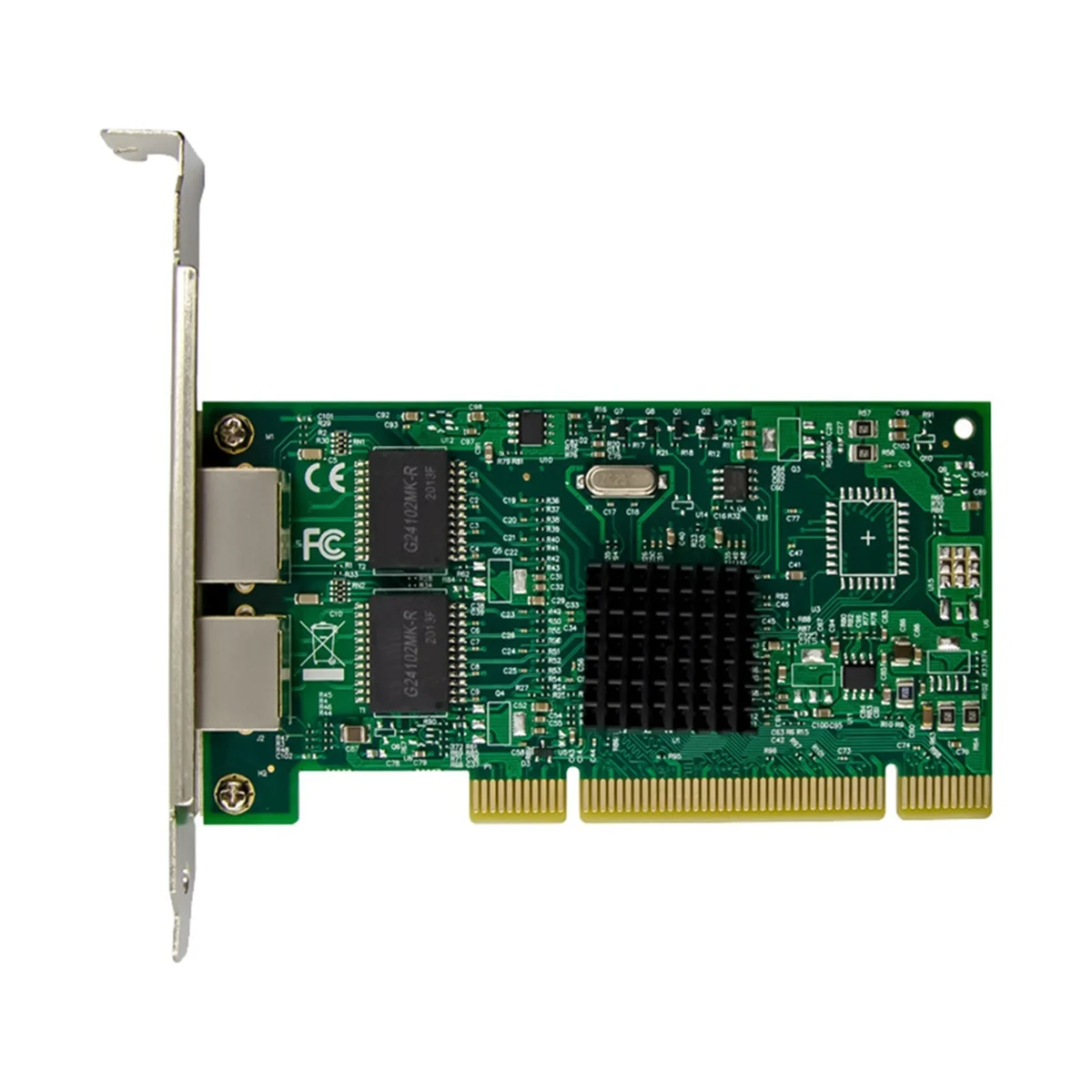 

Сетевая карта PCI ST7250 Двухпортовая гигабитная сетевая карта I82546, чип для настольного сервера, поддержка пробуждения локальной сети