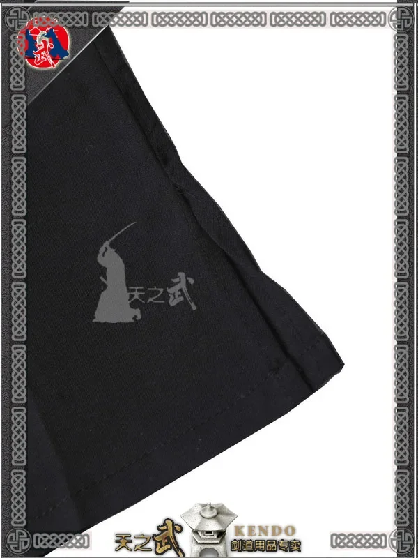 Iaido Uniform Underwear Cotton White Black Japanese Martial Art Samurai IAIDO Shitagi GI Gusoku Shita