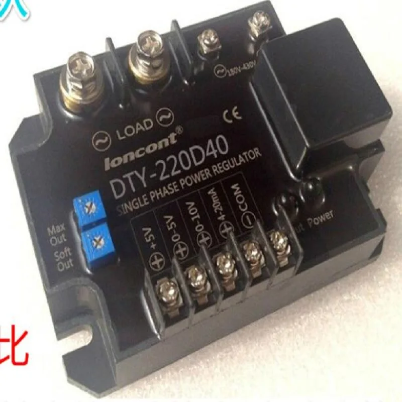 

Single-phase AC voltage regulating module DTY-220D40E(F/G/H) 380D40 series