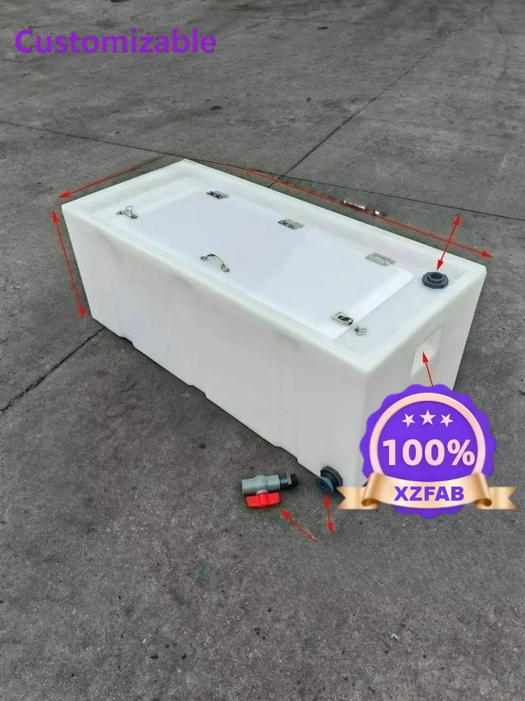 Factory Direct 2026 High Quality For Transport Fry Horizontal Flip Water Tank 135L Backup Fishing Bucket Thickened 550L Fish