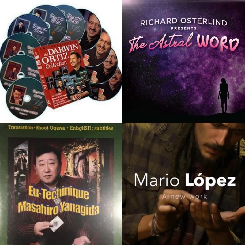 

The Darwin Ortiz Collection(1-10)， Astral Word of Al Koran presented，EU Technique by Masahiro Yanagida，LOPEZ byMario Lopez-Magic