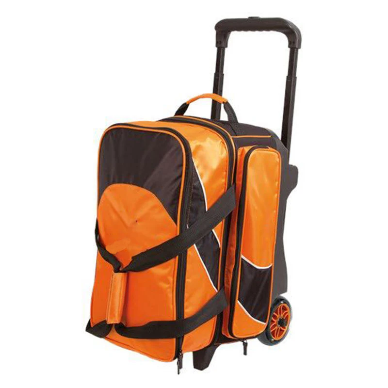 Bowling roller bag 2 ball roller bowling bag 2 balls Double bags with wheels