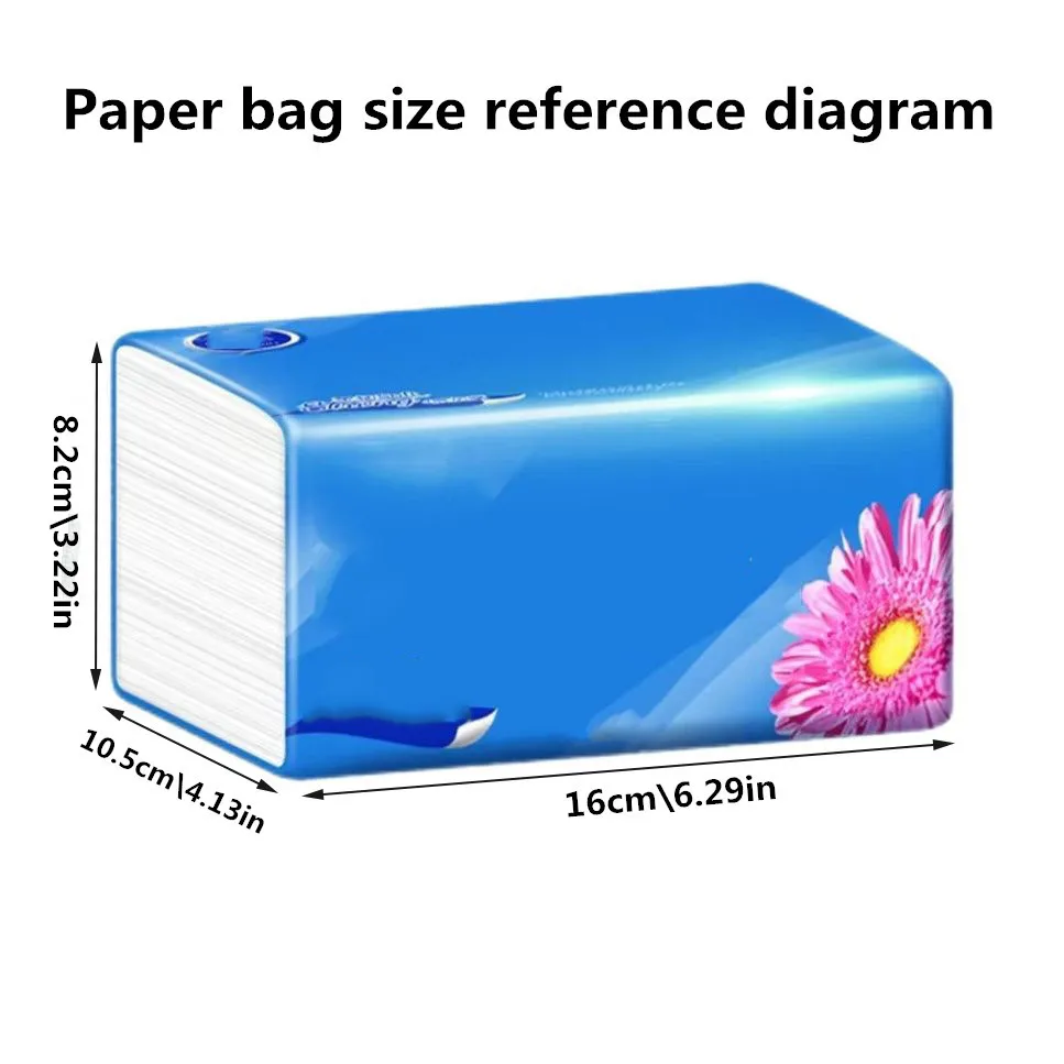 European Style Tissue Box, High-end Hotel Restaurant Napkin Extraction Box, Living Room Desktop Paper Extraction Storage Box