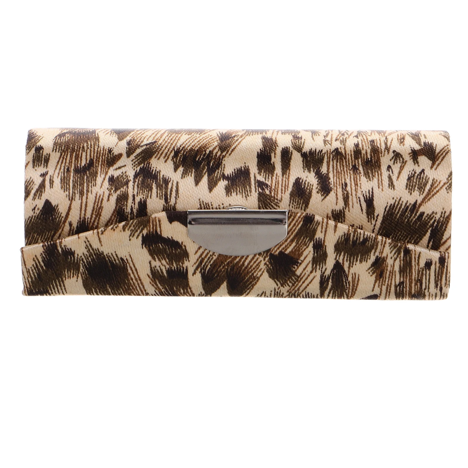 

Lipstick Case Holder Luxurious Silk Fabric Single Lipstick Organizer For Purse Protective Storage