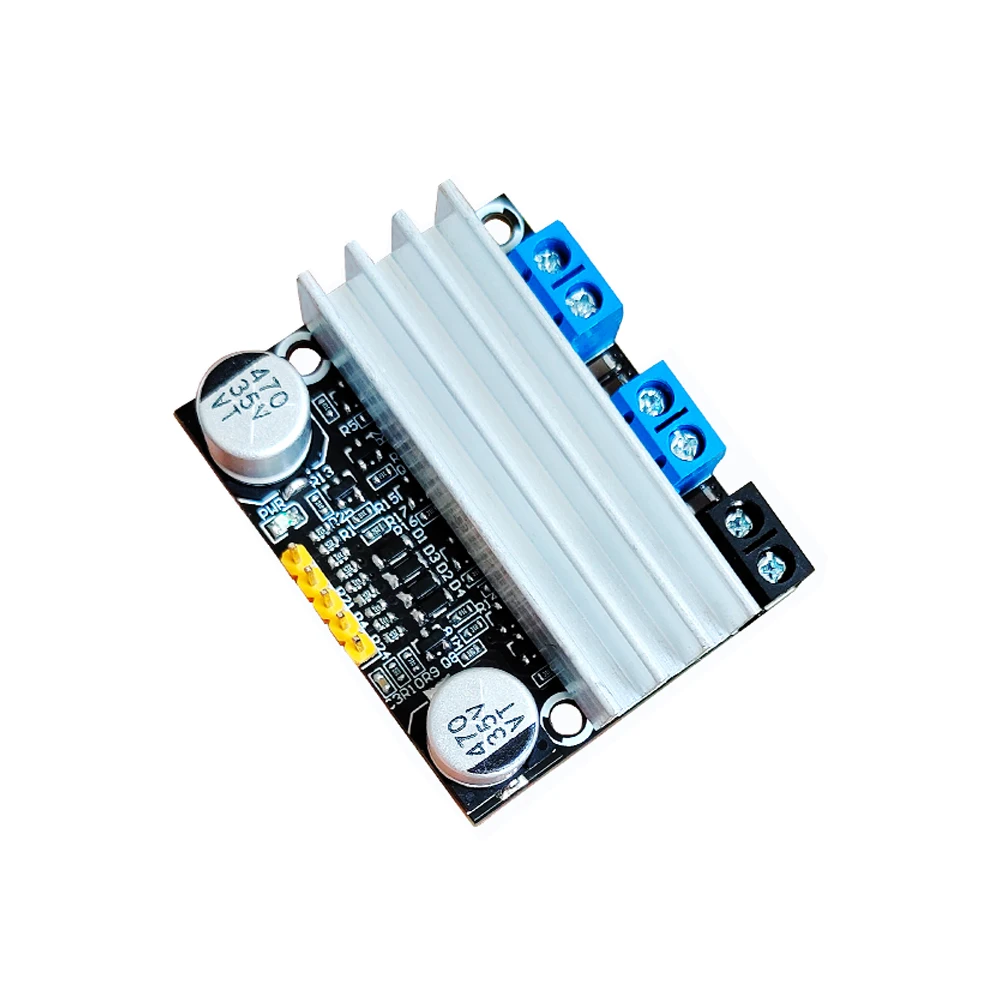 10A Dual H-bridge DC Motor Driver 3-18V Forward and Reverse Driver Module PWM Speed Dimming Controller Board Low Voltage