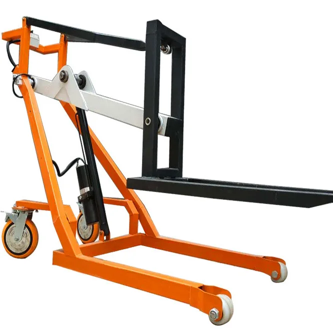 Portable Drum Handler and Loader Multifunctional Crane with Mini Roller Gripper