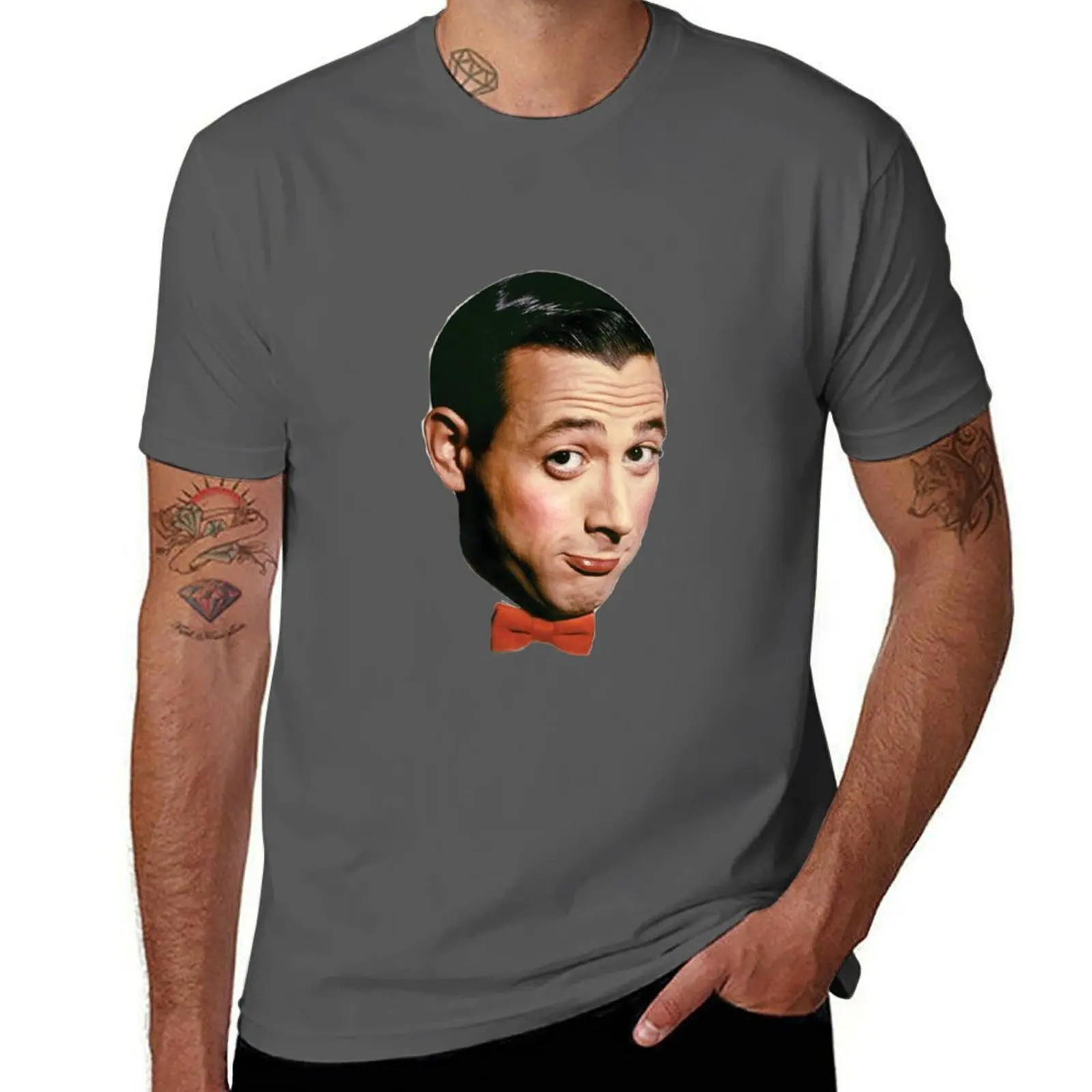 

Peewee Herman T-Shirt t shirts for man slim fit man t shirts high quality luxury brand T-Shirt