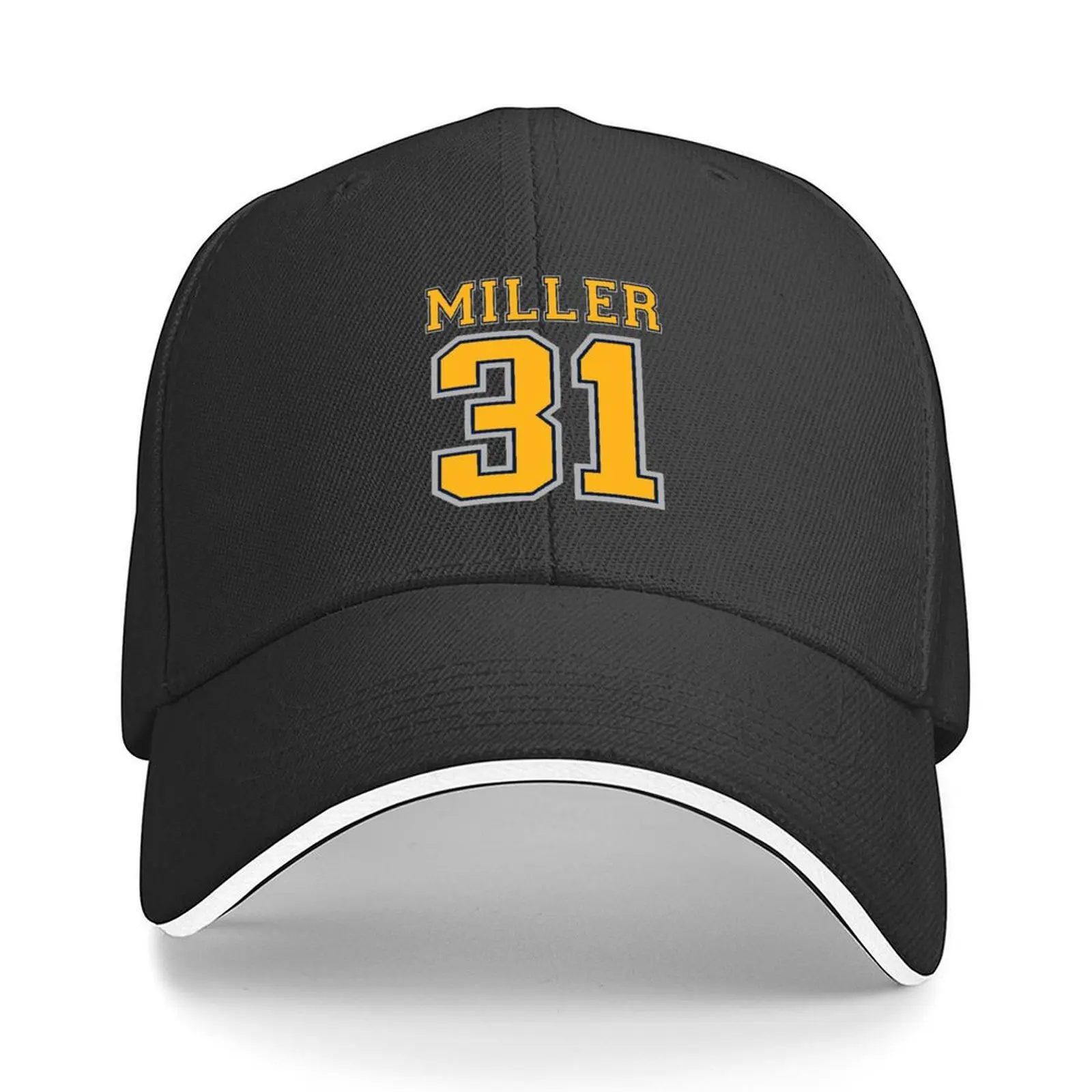 

Reggie Miller 31 Baseball Cap Ball Cap Golf Hat Man custom caps party Hat Golf Wear Men Women's