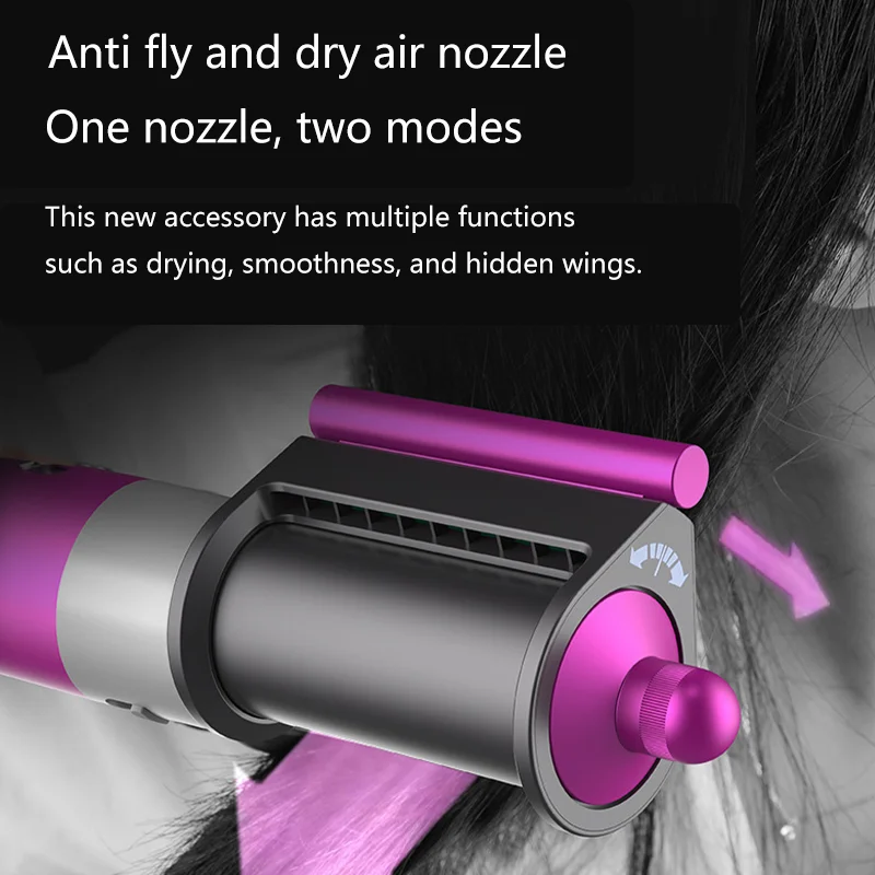 Suitable for Dyson curling iron accessories, pre-styling cylinder comb, dyson hair comb, curling iron, diffuser, air nozzle tool