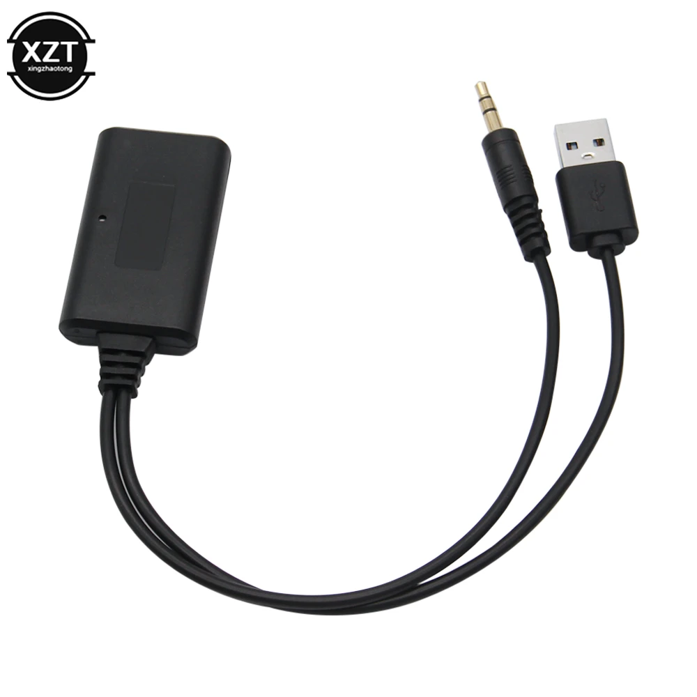 Car 3.5MM Male AUX Bluetooth Audio Cable HIFI Audio Quality Wireless Bluetooth Audio Receiver Adapter for BMW E90 E91 E92 E93