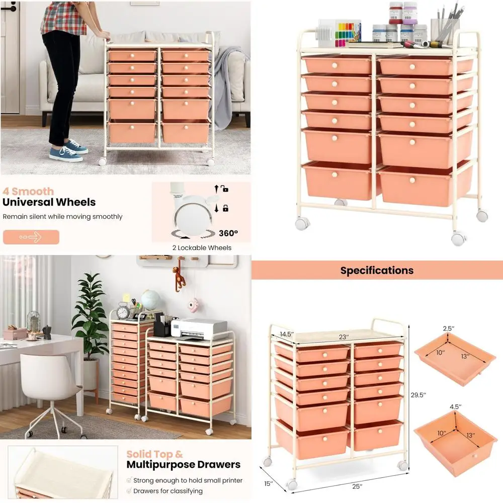 Storage Cart With R…