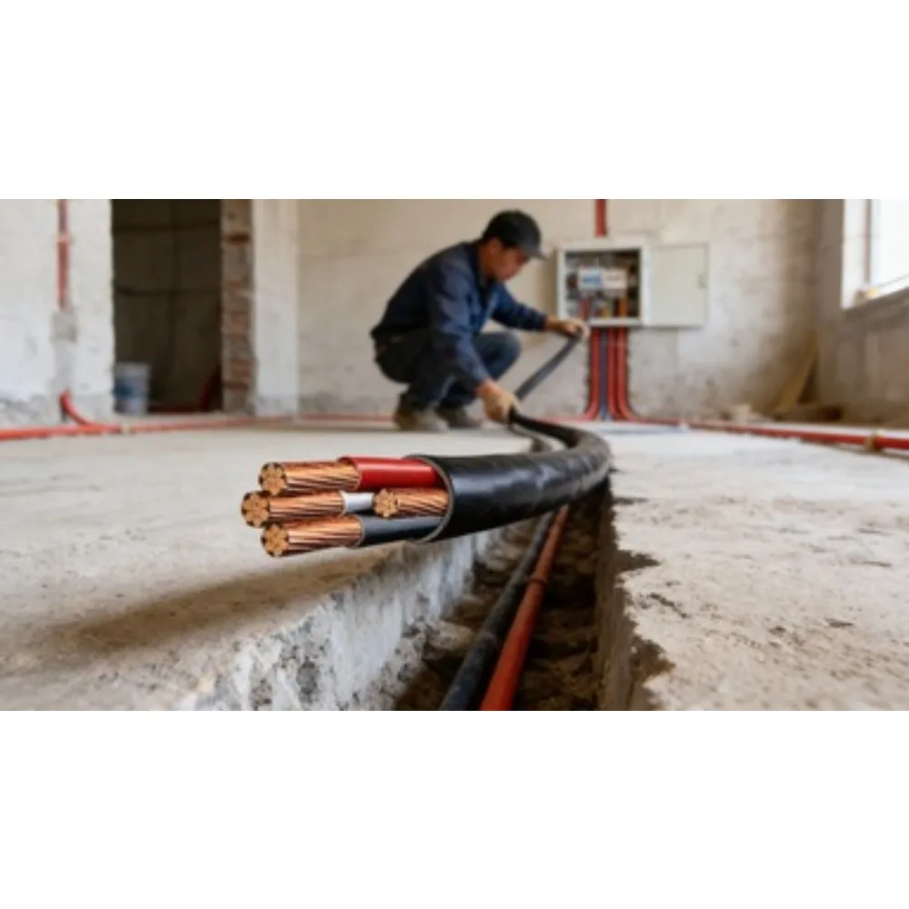 

Кабель медный 6 AWG, 3-жильный, с заземлением, 60 футов, черный, в изоляции, тип NM-B